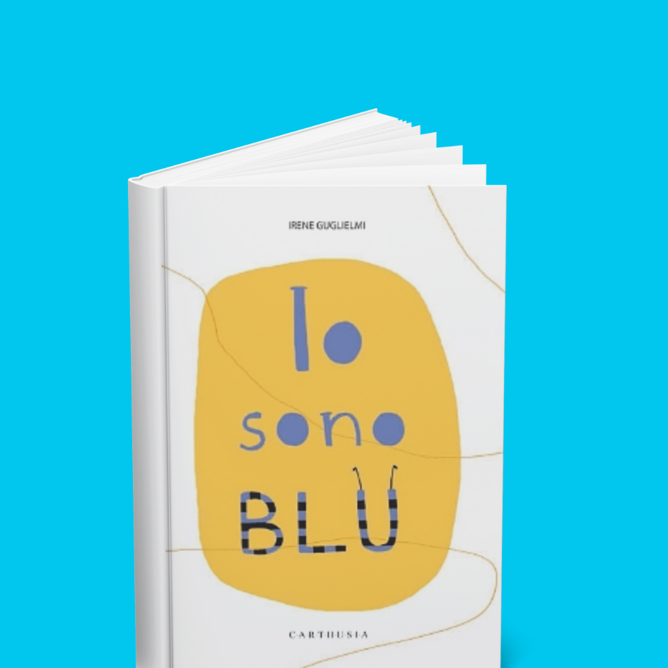 Copertina del libro Io sono blu