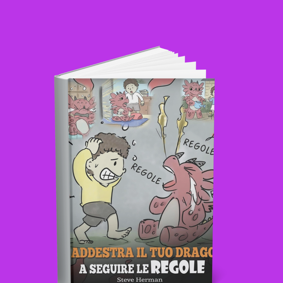 Copertina del libro Addestra il tuo drago a seguire le regole