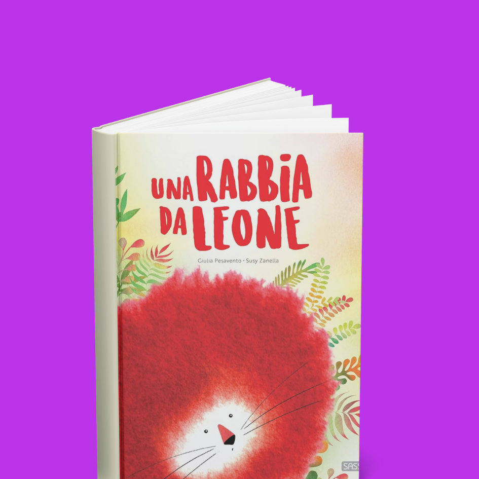 Copertina del libro Una rabbia da leone
