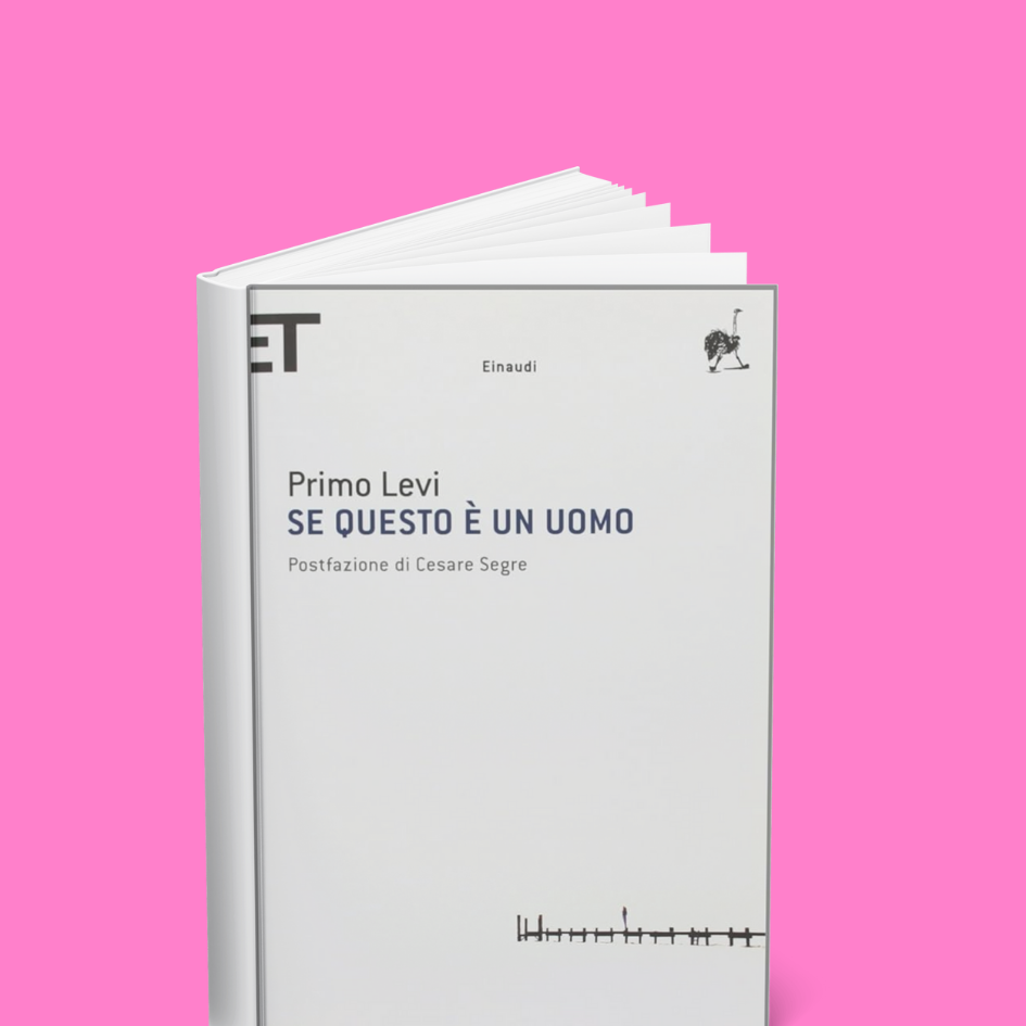 Copertina del libro Se Questo è un Uomo