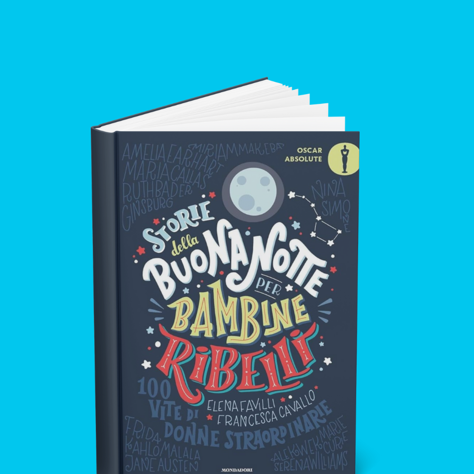 Copertina del libro Storie della buonanotte per bambine ribelli