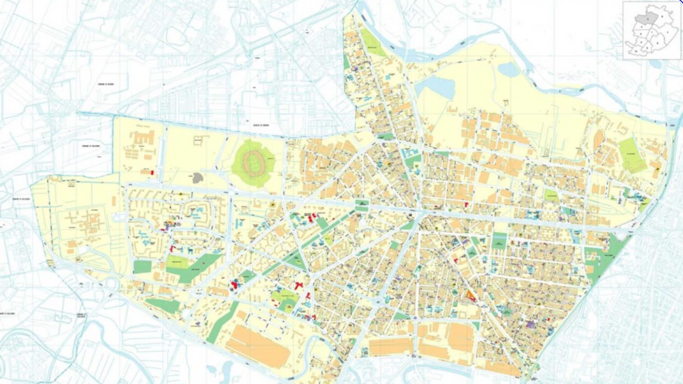 Foto rappresentativa della mappatura della circoscrizione 5 di Torino
